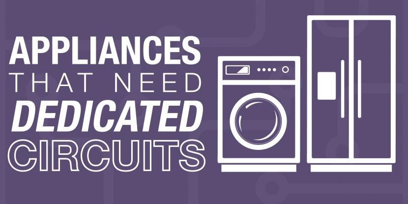 Appliances That Need Dedicated Circuits, Part 1