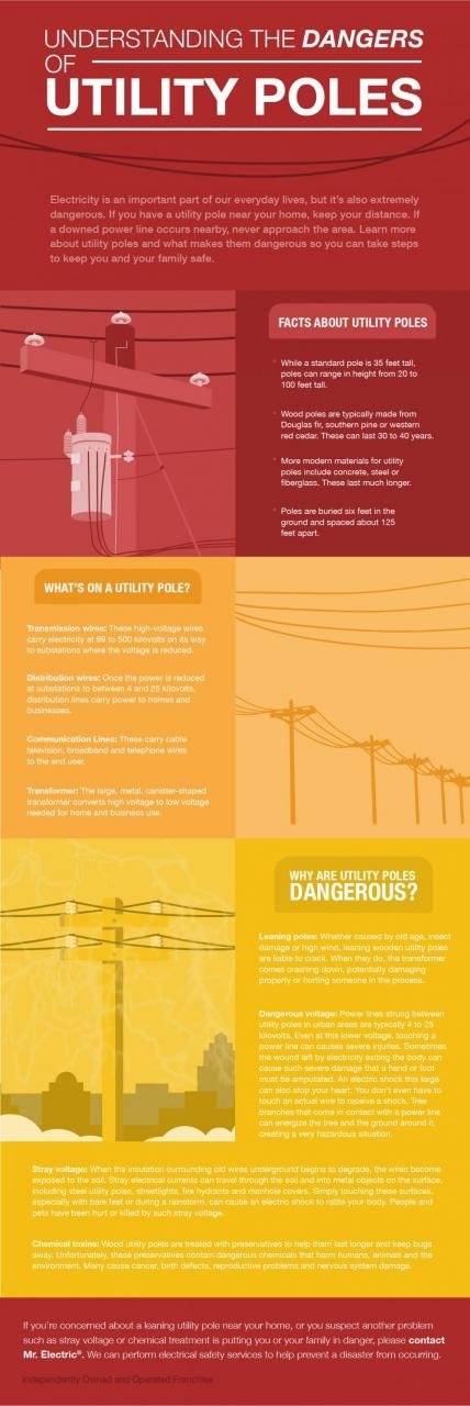 Utility Poles Infographic