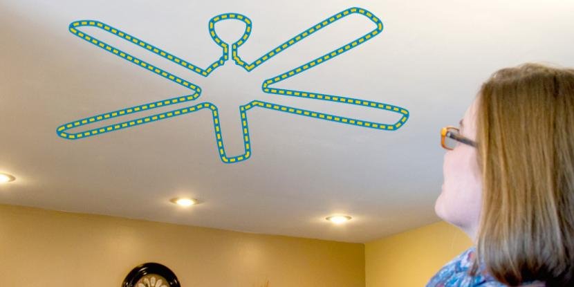 How to Install a Ceiling Fan Without Existing Wiring or a Fixture