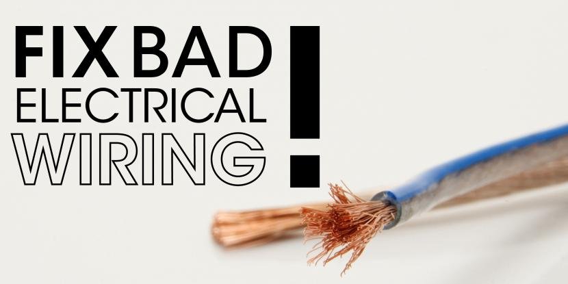 Resolve to Fix Bad Electrical Wiring in the New Year