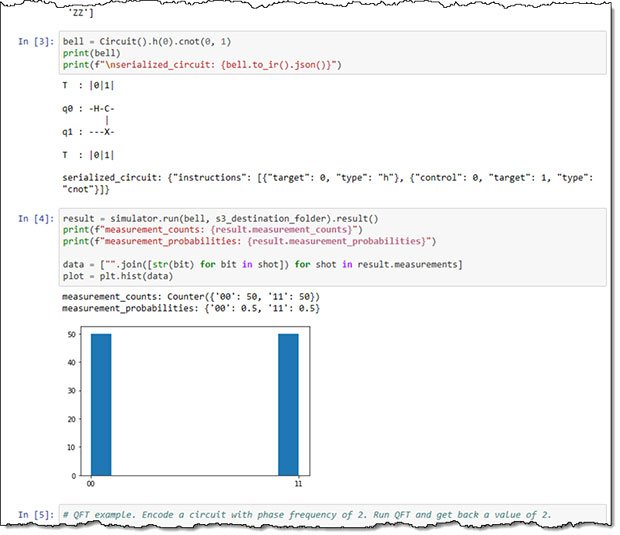 amazon braket quantum computing as a service