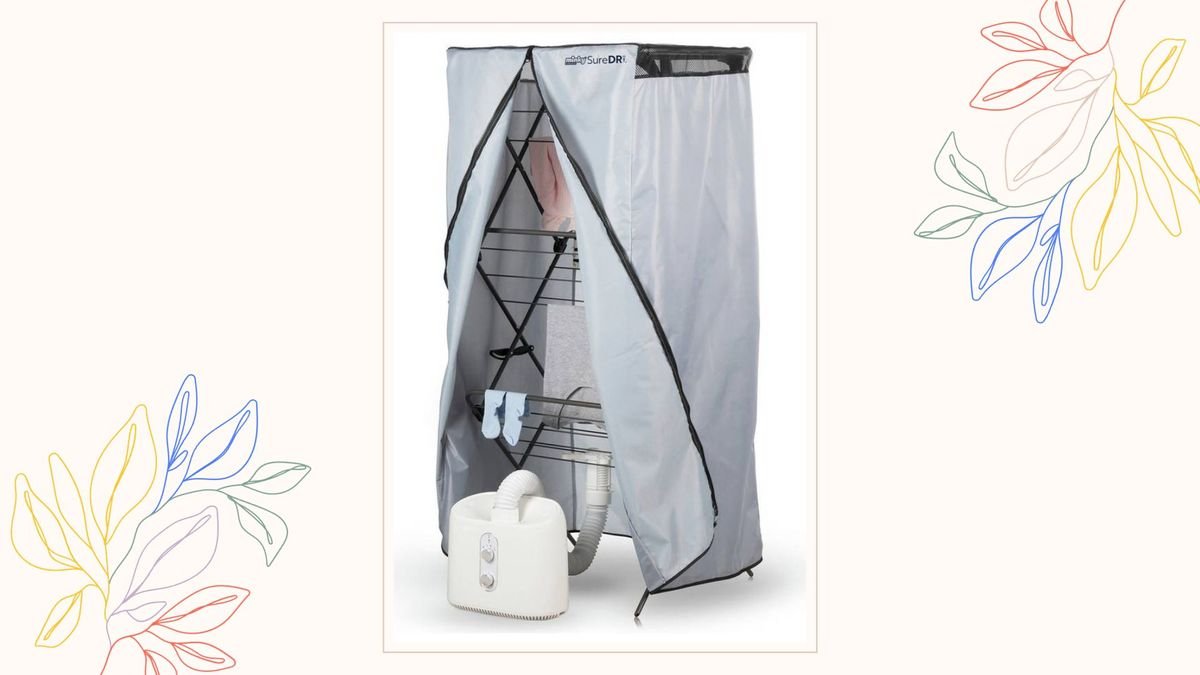 This new gadget turns your airer into a heated clothes dryer – at a fraction of the price